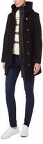 Thumbnail for your product : Sessun Hooded Wool Coat with Button Front