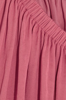 Thumbnail for your product : Donna Karan Sleepwear Satin-crepe pajama set