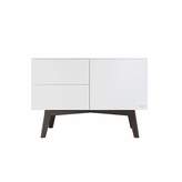 Thumbnail for your product : House of Fraser Kidsmill Sixties White Matt Chest