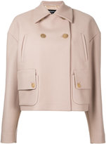 Rochas - cropped fitted jacket - 
