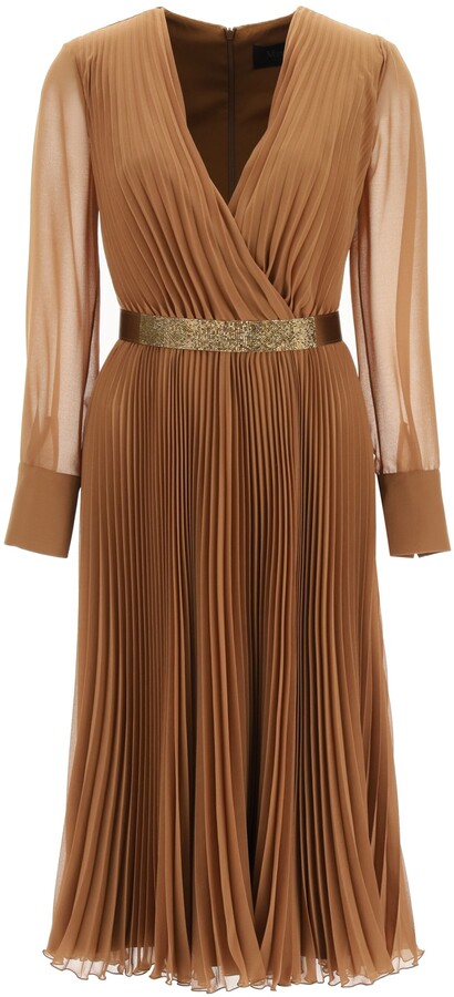 max mara pleated dress