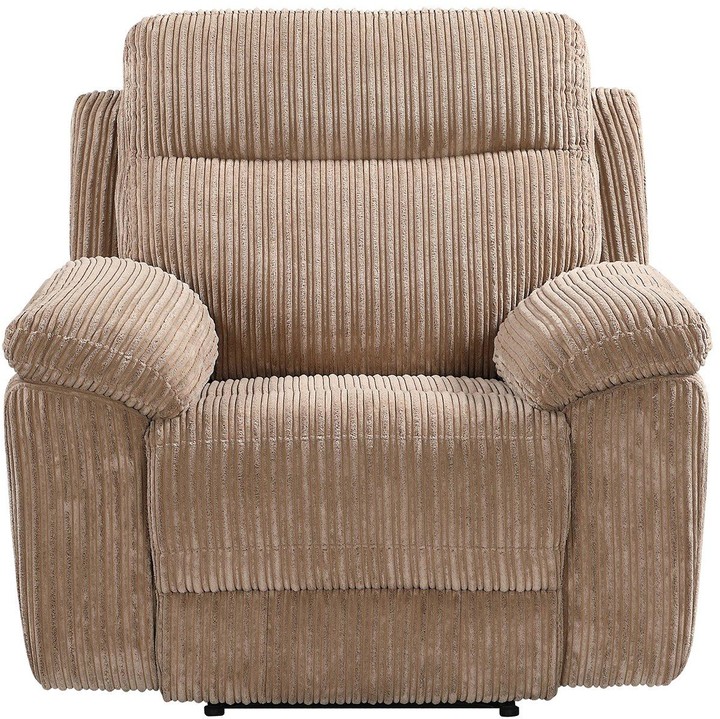 Baron Fabric Manual Recliner Armchair ShopStyle Living Room Furniture