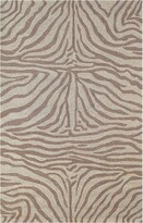 Thumbnail for your product : Liora Manné Ravella Zebra Print Indoor Outdoor Rug