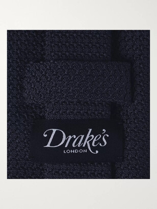 Drakes 8cm Silk-Grenadine Tie