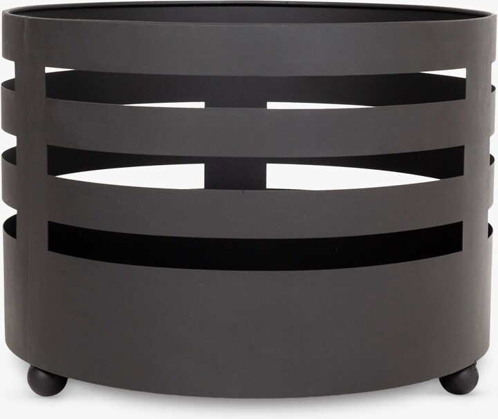 La Hacienda Chedworth Round Steel Firepit Basket ShopStyle