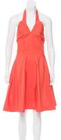 Thumbnail for your product : Ralph Lauren Collection A-Line Halter Dress