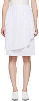 Thumbnail for your product : Cédric Charlier White Layered Ruffle Skirt