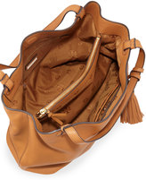 Thumbnail for your product : Tory Burch Thea Center-Zip Tote Bag, Bark