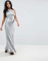 Thumbnail for your product : TFNC Petite Allover Sequin Maxi Dress With Strappy Back