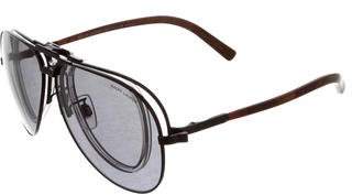 Ralph Lauren Interchangeable Aviator Sunglasses