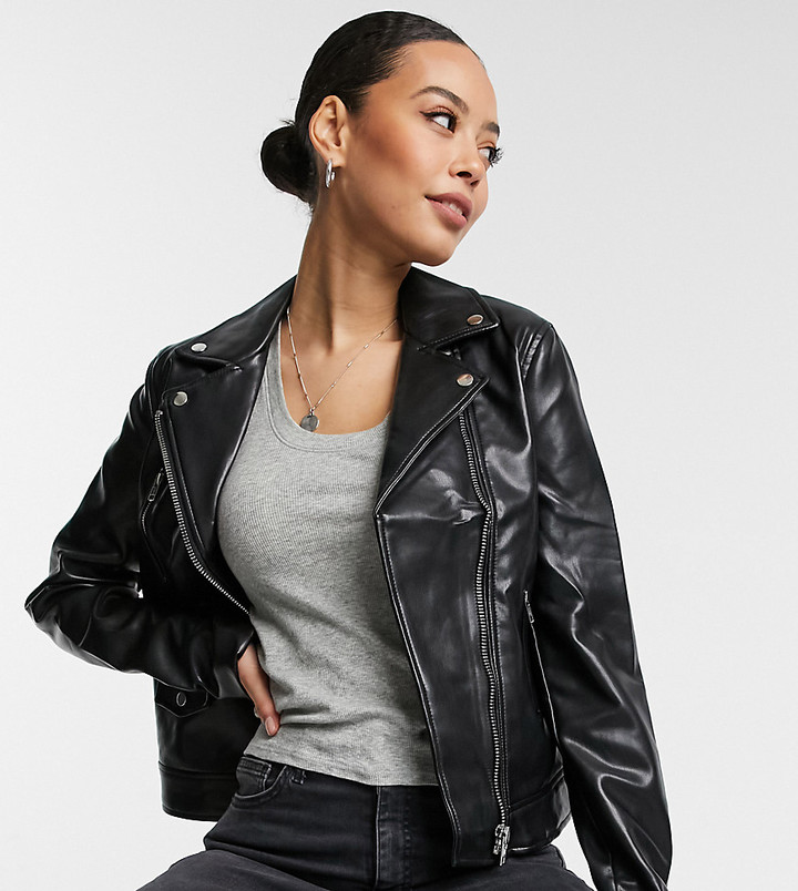 fake biker jacket