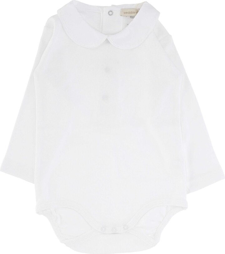 Wedoble Peter Pan Collar Bodysuit