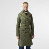 Thumbnail for your product : Burberry Lightweight Diamond Quilted Coat