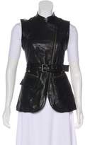 Thumbnail for your product : Rachel Zoe Leather Moto Vest