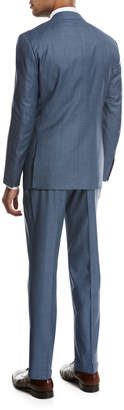 Isaia Solid Super 150s Wool Two-Piece Suit