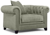Thumbnail for your product : Closeout! Martha Stewart Collection Saybridge 52" Fabric Armchair, Created for Macy's