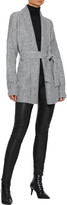 Thumbnail for your product : Iris & Ink Katla Belted Brushed Knitted Cardigan