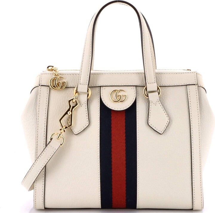 Gucci Ophidia Top Handle Tote Leather Small