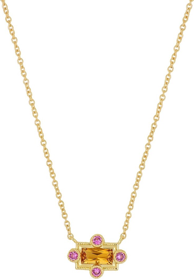 Bony Levy 18K 0.27 ct. tw. Gemstone Necklace