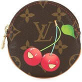 Thumbnail for your product : Louis Vuitton 2005 Pre-Owned Cherry-Print Coin Purse