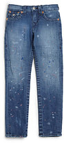 Thumbnail for your product : True Religion Girl's Julie Dream Cake Splatter Skinny Jeans