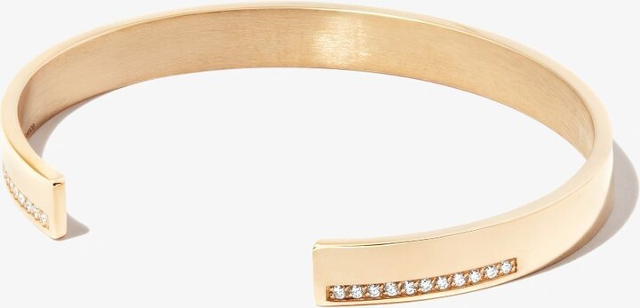 Le Gramme 18kt Yellow Gold Le 31g Ribbon Diamond Bracelet