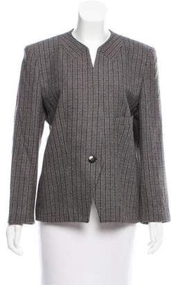 Ferragamo Striped Wool Jacket