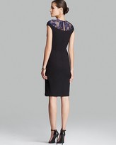 Thumbnail for your product : Cynthia Steffe Dress - Linsey Cap Sleeve Lace Yoke Sheath
