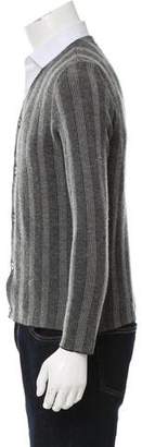 Marni Striped Cashmere Cardigan