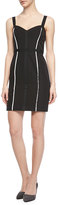 Thumbnail for your product : Rebecca Minkoff Joy Sheath Dress with Two Stripes