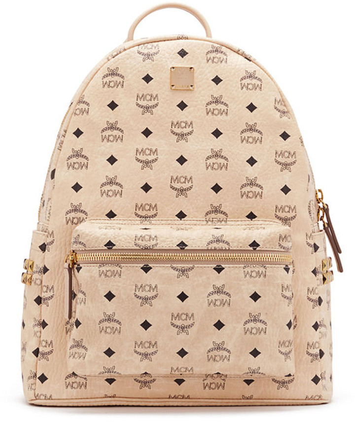 beige backpack mens
