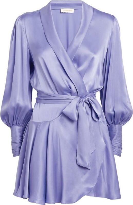 Blue Wrap Around Dress | Shop the world ...