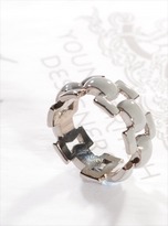 Thumbnail for your product : Young British Designers Grey Mondrian Ring by J.W.Anderson