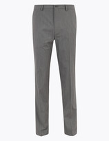 Thumbnail for your product : Marks and Spencer Big & Tall Regular Fit Puppytooth Trousers