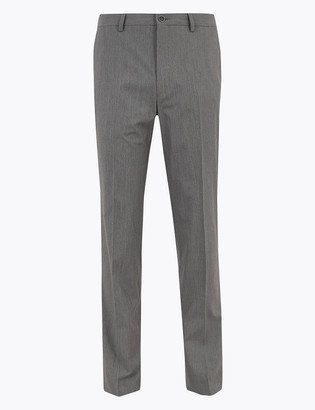 Marks and Spencer Big & Tall Regular Fit Puppytooth Trousers