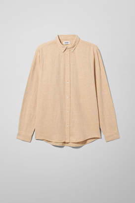 Weekday Seattle Two Twill Shirt - Green