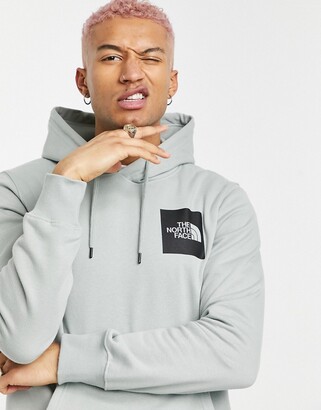 The North Face Fine hoodie in green - ShopStyle