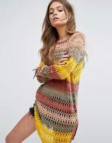 Thumbnail for your product : Noisy May Open Weave Knit Tunic