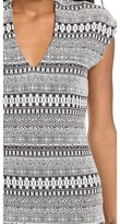 Thumbnail for your product : Rory Beca Spivey V Neck Fitted Dress
