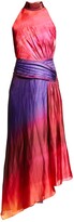 Thumbnail for your product : Theia Yara Asymmetrical Gradient Dress