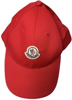 red cotton hat