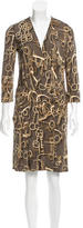 Thumbnail for your product : Gucci Silk Wrap Dress w/ Tags