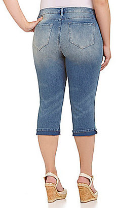 Code Bleu Plus Maya Knit-to-Fit Crop Pants
