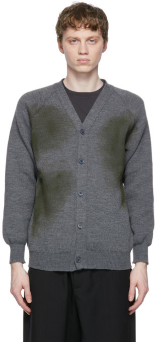 Comme Des Garcons Gray Men S Cardigans With Cash Back Shop The World S Largest Collection Of Fashion Shopstyle