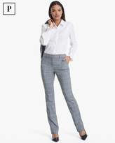 Thumbnail for your product : Whbm Petite Plaid Slim Pants