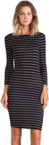 Thumbnail for your product : BCBGMAXAZRIA Long Sleeve Striped Dress