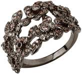 Thumbnail for your product : Sterling Forever Wild Bloom CZ Multi Row Ring