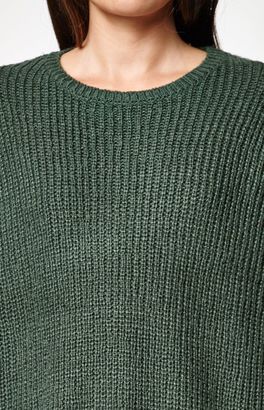 La Hearts Chunky Ribbed Pullover Sweater