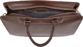 Thumbnail for your product : Barneys New York Double-Handle Briefcase-Brown