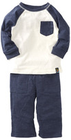 Thumbnail for your product : Charlie Rocket Long Raglan Sleeves Top & Pant Set (Toddler Boys)